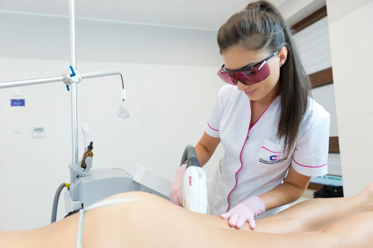 Depilacja laserowa nogi