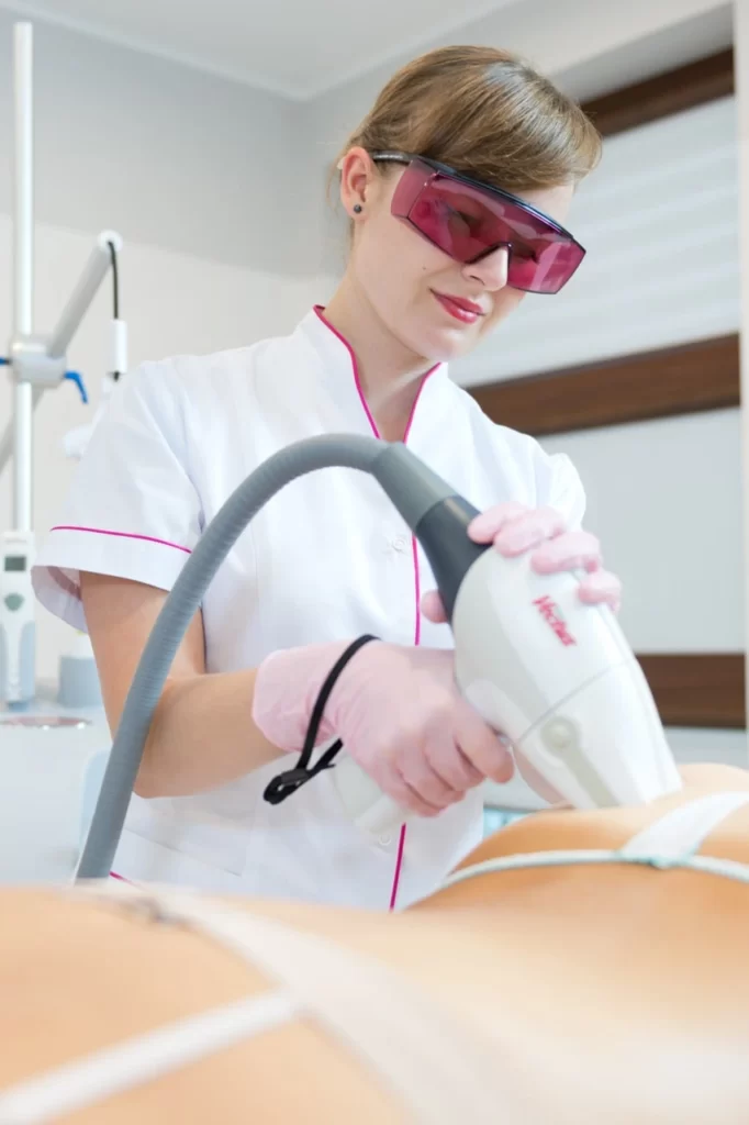 Depilacja laserowa pośladki